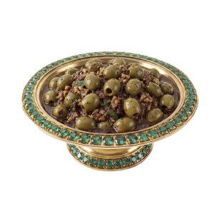 زیتون پرورده گردویی زیمرال- 350گرم