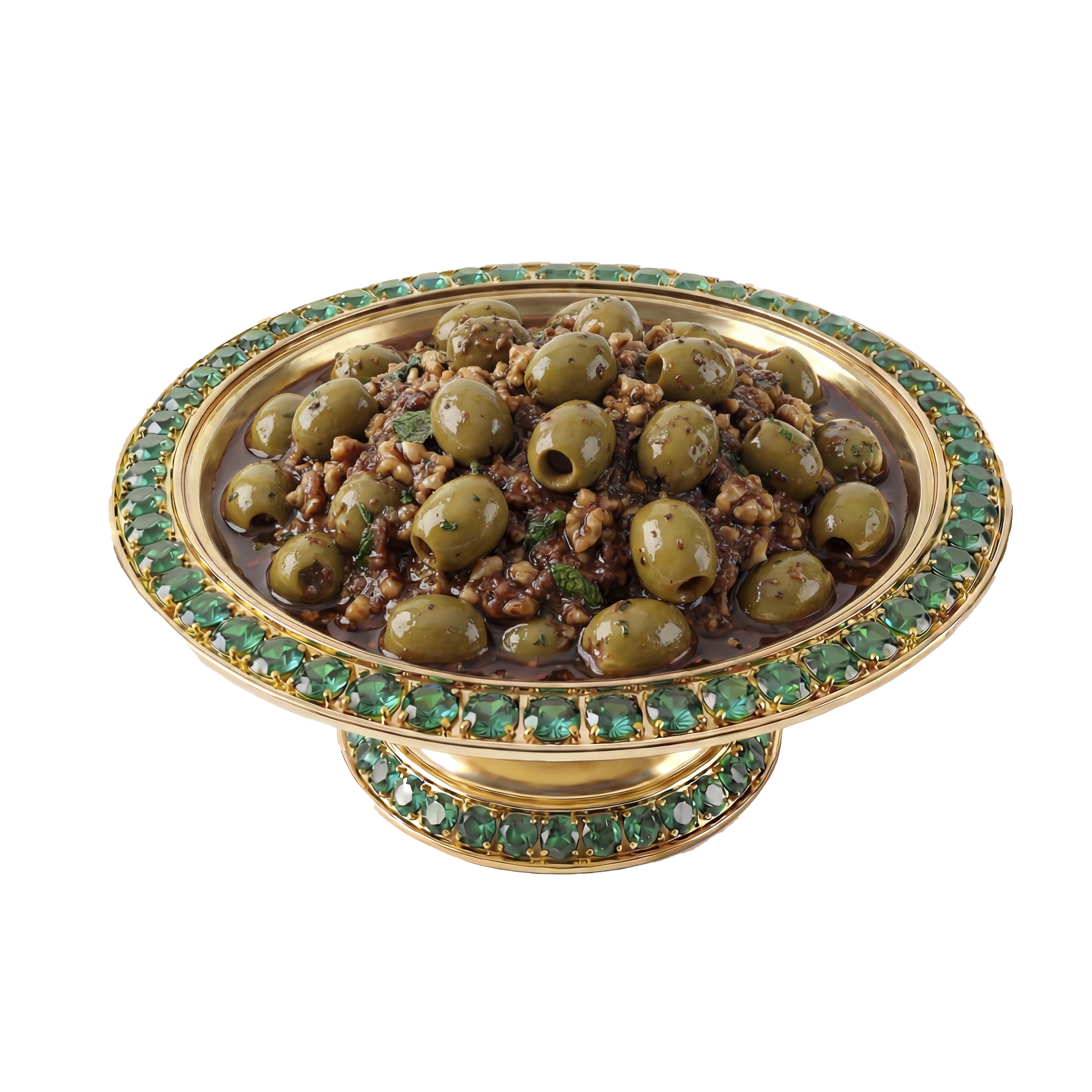 زیتون پرورده گردویی زیمرال- 350گرم