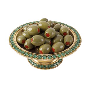 زیتون با مغز فلفل قرمز زیمرال- 700گرم